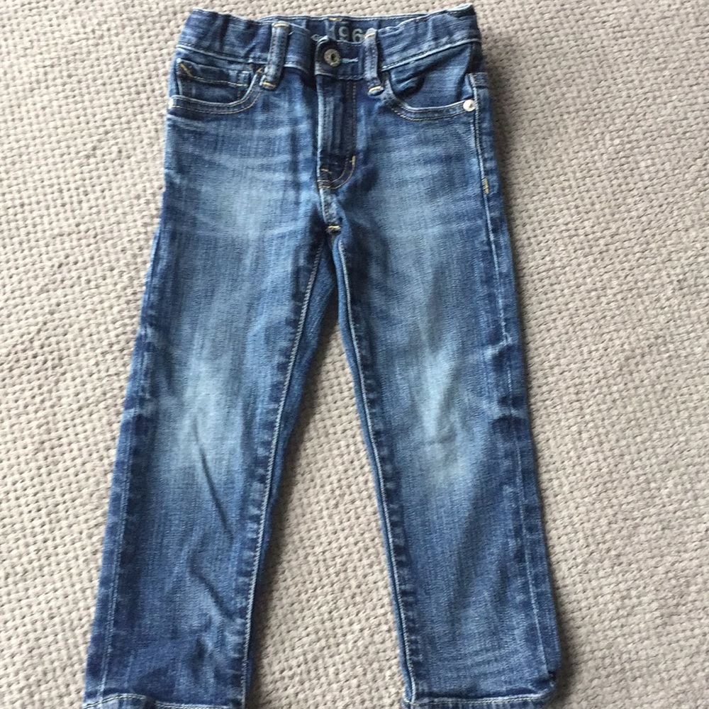 Gap 1969 medium wash skinny jeans
